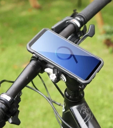 Armor X BX-Series Samsung Galaxy S9+ Robuust Hoesje Transparant Zwart afbeelding 2