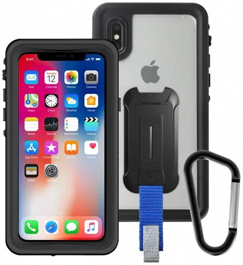 Armor X MX-Series Apple iPhone X Waterdicht Hoesje Transparant Zwart afbeelding 1