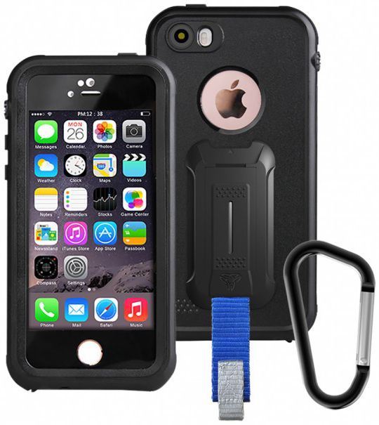 Armor X MX-Series Apple iPhone SE / 5(s) Waterdicht Hoesje Zwart afbeelding 1