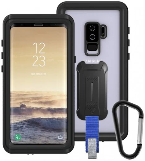 Armor X MX-Series Galaxy S9 Plus Waterdicht Hoesje Transparant Zwart afbeelding 1