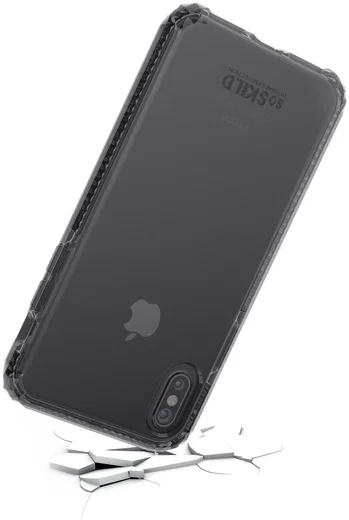 SoSkild iPhone XS / X Grijs Hoesje Defend Heavy Impact Backcover afbeelding 5