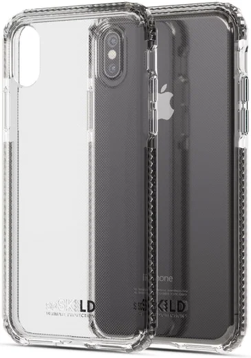 SoSkild iPhone XS / X Transparant Hoesje Defend Heavy Impact Backcover afbeelding 1