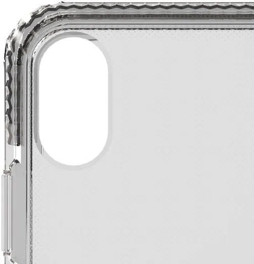 SoSkild iPhone XS / X Transparant Hoesje Defend Heavy Impact Backcover afbeelding 3