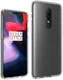 OnePlus 6 Hybrid Armor TPU Hoesje Back Cover Transparant afbeelding 2