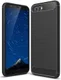 Honor 10 Geborsteld TPU Hoesje Zwart afbeelding 1