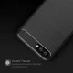 Honor 10 Geborsteld TPU Hoesje Zwart afbeelding 8