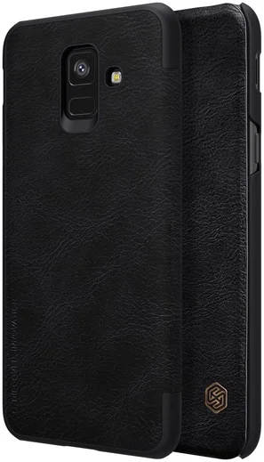Nillkin Qin Series Flip Hoesje Samsung Galaxy A6 Zwart afbeelding 2