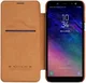 Nillkin Qin Series Flip Hoesje Samsung Galaxy A6 Bruin afbeelding 1
