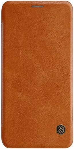 Nillkin Qin Series Flip Hoesje Samsung Galaxy A6 Bruin afbeelding 4