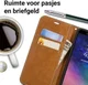 Samsung Galaxy A6 Portemonnee Hoesje Grijs afbeelding 3