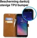 Samsung Galaxy A6 Portemonnee Hoesje Grijs afbeelding 5