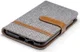 Samsung Galaxy A6 Portemonnee Hoesje Grijs afbeelding 9