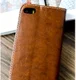 Apple iPhone 5(S) / SE Luxe Portemonnee Hoesje Bruin afbeelding 5