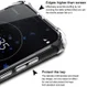 IMAK Sony Xperia XZ2 Premium Hoesje met Screenprotector Transparant afbeelding 4