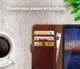 Rosso Element Nokia 3.1 Hoesje Book Cover Bruin afbeelding 9