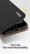 Dux Ducis Luxe Book Case iPhone 8 / 7 / SE 2020 / 2022 Echt Leer Blauw afbeelding 4