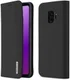 Dux Ducis Luxe Book Case Samsung Galaxy S9 Hoesje Echt Leer Zwart afbeelding 1