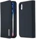 Dux Ducis Luxe Book Case Apple iPhone X Hoesje Echt Leer Blauw afbeelding 1
