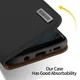 Dux Ducis Luxe Book Case Samsung Galaxy S8 Hoesje Echt Leer Zwart afbeelding 4