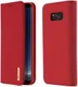 Dux Ducis Luxe Book Case Samsung Galaxy S8 Hoesje Echt Leer Rood afbeelding 1