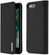 Dux Ducis Luxe Book Case iPhone 8 Plus / 7 Plus Hoesje Echt Leer Zwart afbeelding 1