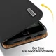Dux Ducis Luxe Book Case iPhone 8 Plus / 7 Plus Hoesje Echt Leer Zwart afbeelding 4