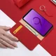 Dux Ducis Luxe Book Case Samsung Galaxy S9 Hoesje Echt Leer Rood afbeelding 2