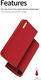 Dux Ducis Luxe Book Case iPhone 8 / 7 / SE 2020 / 2022 Echt Leer Rood afbeelding 9