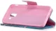 Samsung Galaxy J6 (2018) Lederen Portemonnee Hoesje Pink Flowers afbeelding 8