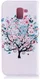 Samsung Galaxy J6 (2018) Lederen Portemonnee Hoesje Tree afbeelding 7