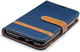 Samsung Galaxy J6 (2018) Jeans Portemonnee Hoesje Donker Blauw afbeelding 8