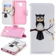 Samsung Galaxy J6 (2018) Lederen Portemonnee Hoesje Owl Tree afbeelding 5