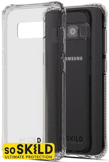 SoSkild Galaxy S8 Transparant Hoesje Absorb Impact Backcover afbeelding 1
