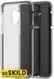 SoSkild Galaxy A8 2018 Transparant Hoesje Defend Impact Backcover afbeelding 1