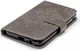 Samsung Galaxy J6 (2018) Lederen Wallet Hoesje Flower Print Grijs afbeelding 11