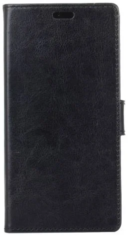 Samsung Galaxy J6 (2018) Crazy Horse Portemonnee Hoesje Zwart afbeelding 2