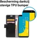 Samsung Galaxy J6 (2018) Crazy Horse Portemonnee Hoesje Zwart afbeelding 6