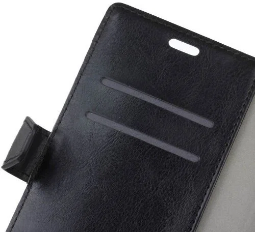 Samsung Galaxy J6 (2018) Crazy Horse Portemonnee Hoesje Zwart afbeelding 8