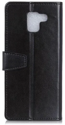 Samsung Galaxy J6 (2018) Crazy Horse Portemonnee Hoesje Zwart afbeelding 9