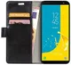 Samsung Galaxy J6 (2018) Crazy Horse Portemonnee Hoesje Zwart afbeelding 1