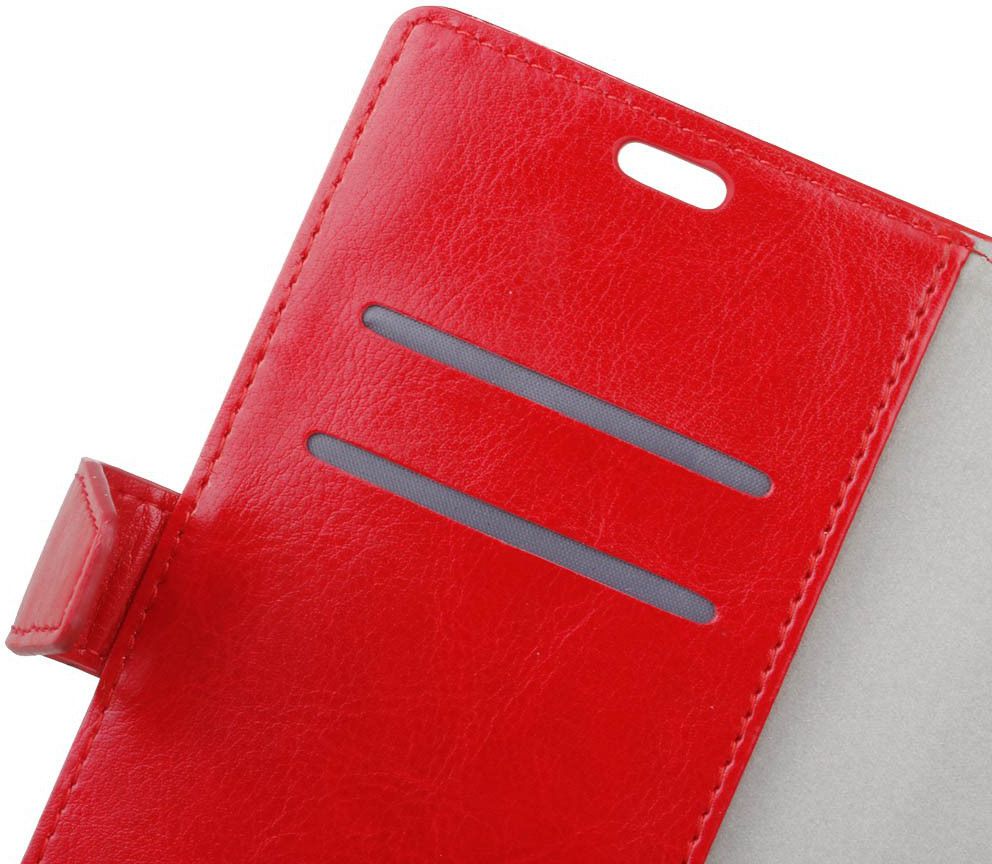 Samsung Galaxy J6 (2018) Crazy Horse Portemonnee Hoesje Rood afbeelding 10