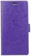 Samsung Galaxy J6 (2018) Crazy Horse Portemonnee Hoesje Paars afbeelding 1