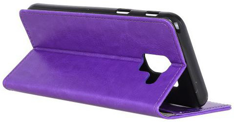 Samsung Galaxy J6 (2018) Crazy Horse Portemonnee Hoesje Paars afbeelding 10