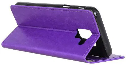 Samsung Galaxy J6 (2018) Crazy Horse Portemonnee Hoesje Paars afbeelding 10