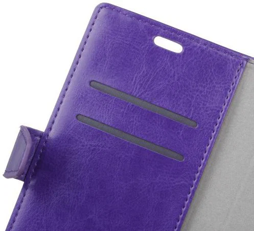 Samsung Galaxy J6 (2018) Crazy Horse Portemonnee Hoesje Paars afbeelding 9