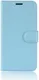 Samsung Galaxy J6 (2018) Litchi Skin Leren Portemonnee Hoesje Blauw afbeelding 1
