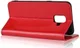 Samsung Galaxy A6 (2018) Crazy Horse Leren Portemonnee Hoesje Rood afbeelding 7