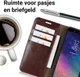 Samsung Galaxy A6 Crazy Horse Leren Portemonnee Hoesje Coffee afbeelding 7