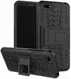 Huawei Y5 (2018) Hybride Kickstand Hoesje Zwart afbeelding 1