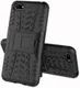 Huawei Y5 (2018) Hybride Kickstand Hoesje Zwart afbeelding 2